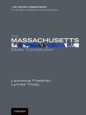 cover image of The Massachusetts State Constitution
